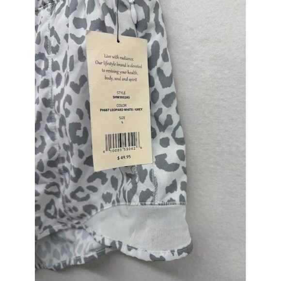 Altar'd State Leopard Print Athletic Shorts Size Large NWT - Picture 2 of 5